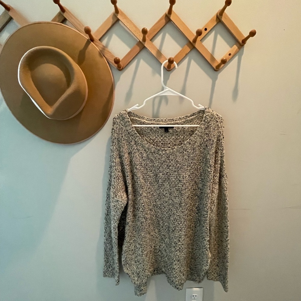 Split hem sweater